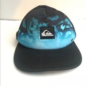 Blue Quicksiver Snapback Hat
